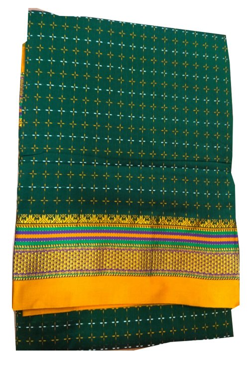 Ilkal Silk by Cotton Chikki Star Saree
