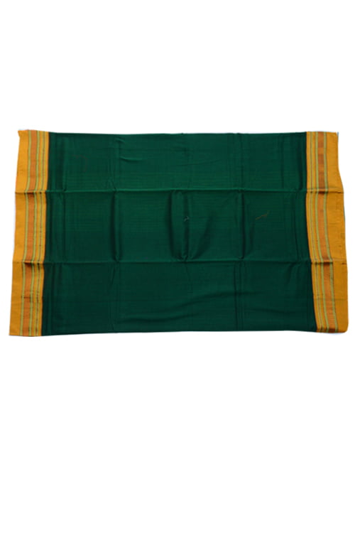 Plain chikki Border Saree