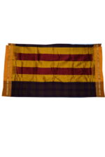 checks and strips chikki Border Sarees