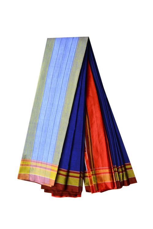 Ilkal Silk by Cotton Saree