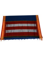 Ilkal Silk by Cotton Plain Chikki Border Saree