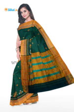 Ilkal Silk by Cotton Kasuti Work Saree