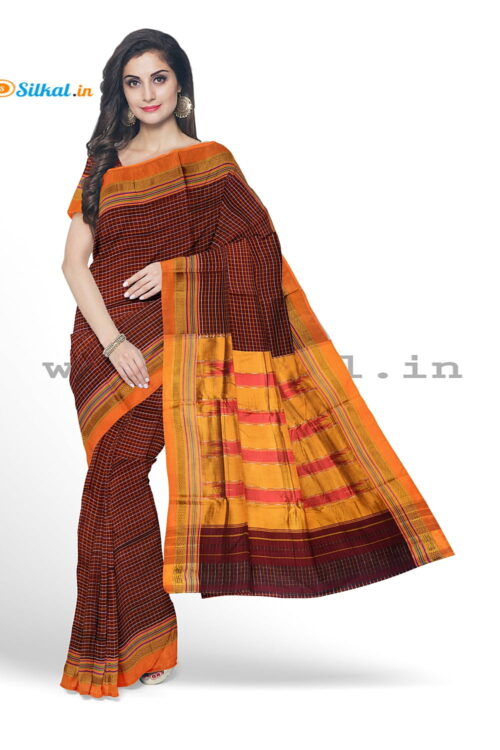 Ilkal Chaduranga chikki Saree