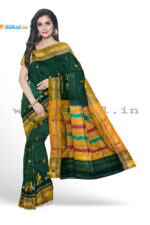Ilkal Silk by Cotton Kasuti Work Saree