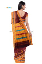 Ilkal Silk by Cotton Kasuti Work Saree
