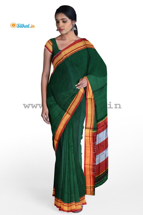Ilkal Plain Sarees