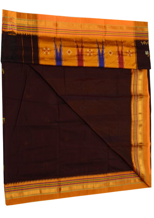 ilkal kasuti work saree