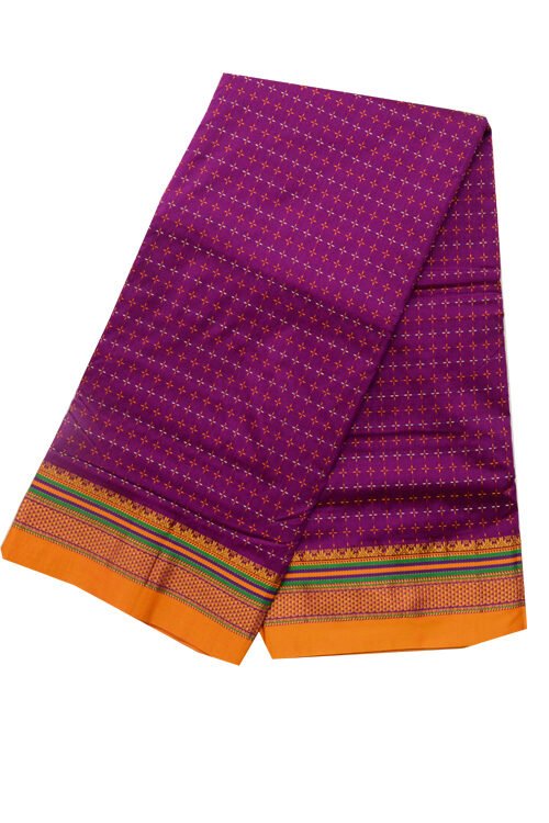 Ilkal Silk by Cotton Chikki Star Saree