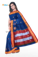 Ilkal Silk by Cotton Kasuti Work Saree