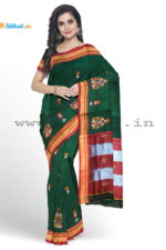 Ilkal Silk by Cotton Kasuti Work Saree