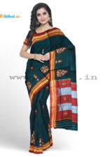 Ilkal Silk by Cotton Kasuti Work Saree