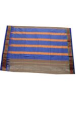 Ilkal Silk by Cotton Plain temple Border Saree
