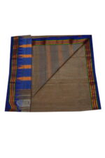 Ilkal Silk by Cotton Plain temple Border Saree