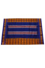 Ilkal Silk by Cotton Big Checks Temple border Saree