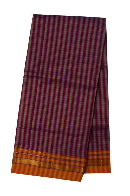 Ilkal Semi Silk Tope pallu Saree