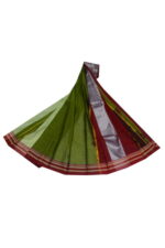 Ilkal Pure Cotton Plain Saree