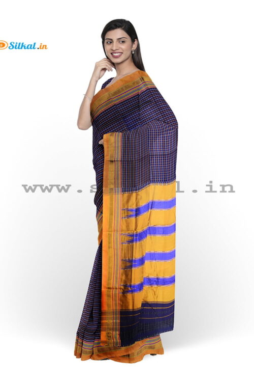 Ilkal Chaduranga chikki Saree
