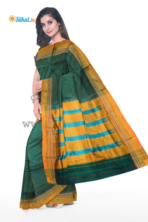 Ilkal Chaduranga chikki Saree