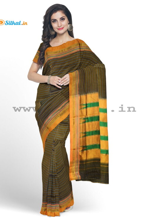 Ilkal Chaduranga chikki Saree