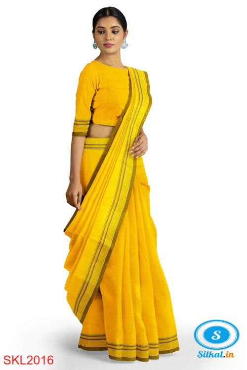 ILKAL HANDLOOM SILK BY MASRISE COTTON SAREE