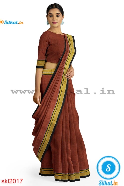 ILKAL HANDLOOM SILK BY MASRISE COTTON SAREE