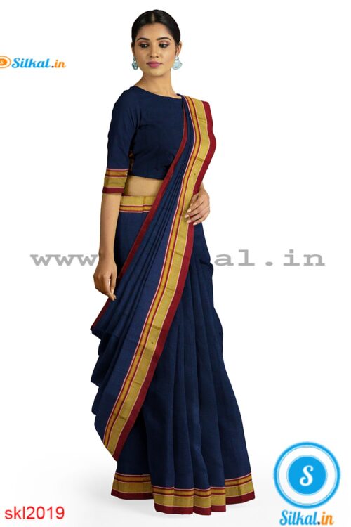 ILKAL HANDLOOM SILK BY MASRISE COTTON SAREE