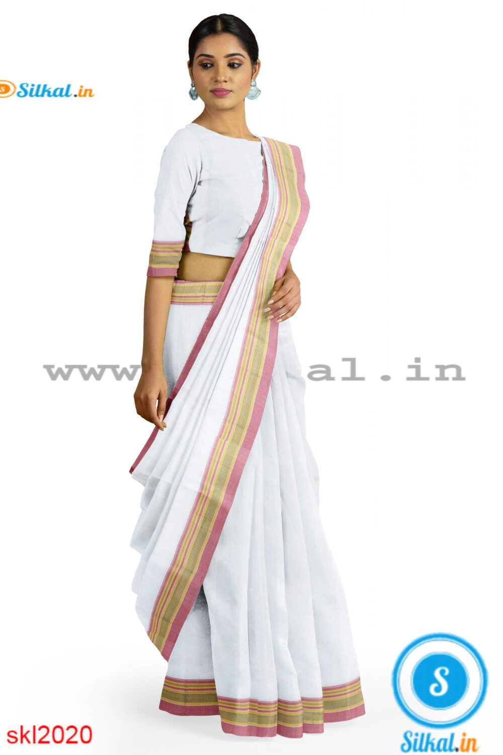 ILKAL HANDLOOM SILK BY MASRISE COTTON SAREE