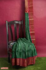 ILKAL HANDLOOM LUXURY DADI TIRKI WEDDING SAREE