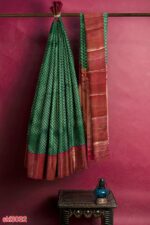 ILKAL HANDLOOM LUXURY DADI TIRKI WEDDING SAREE
