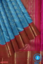 PRE-ORDER: ILKAL HANDLOOM LUXURY DADI TIRKI WEDDING SILK SAREE