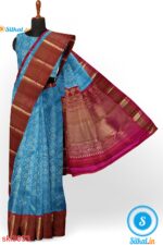 PRE-ORDER: ILKAL HANDLOOM LUXURY DADI TIRKI WEDDING SILK SAREE