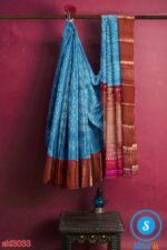 PRE-ORDER: ILKAL HANDLOOM LUXURY DADI TIRKI WEDDING SILK SAREE