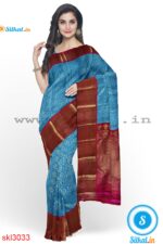 PRE-ORDER: ILKAL HANDLOOM LUXURY DADI TIRKI WEDDING SILK SAREE