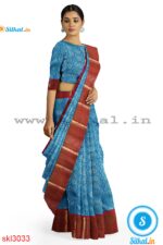 PRE-ORDER: ILKAL HANDLOOM LUXURY DADI TIRKI WEDDING SILK SAREE