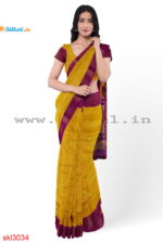 ILKAL HANDLOOM LUXURY DADI TIRKI WEDDING SAREE