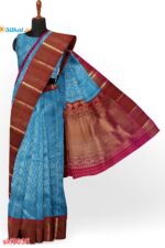 ILKAL HANDLOOM LUXURY DADI TIRKI WEDDING SAREE