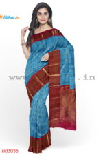 ILKAL HANDLOOM LUXURY DADI TIRKI WEDDING SAREE