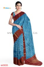 ILKAL HANDLOOM LUXURY DADI TIRKI WEDDING SAREE