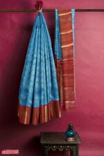 ILKAL HANDLOOM LUXURY DADI TIRKI WEDDING SAREE
