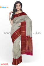 ILKAL HANDLOOM LUXURY DADI TIRKI WEDDING SAREE