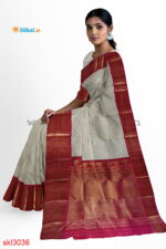 ILKAL HANDLOOM LUXURY DADI TIRKI WEDDING SAREE