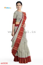 ILKAL HANDLOOM LUXURY DADI TIRKI WEDDING SAREE