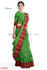 ILKAL HANDLOOM LUXURY DADI TIRKI WEDDING SAREE