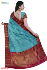 ILKAL HANDLOOM LUXURY DADI TIRKI WEDDING SAREE