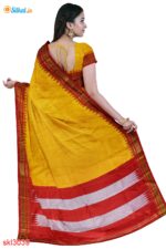 ILKAL HANDLOOM LUXURY DADI TIRKI TEMPLE BORDER SAREE
