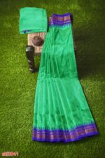 ILKAL HANDLOOM LUXURY DADI TIRKI TEMPLE BORDER SAREE