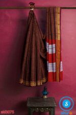ILKAL HANDLOOM SILK BY COTTON CHIKKI PARAS SAREES