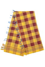 Ilkal Silk by Cotton Big Checks Sarees