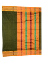 Ilkal Silk by Cotton plane Saree Patti Pallu
