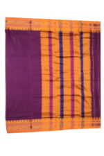 Ilkal Silk by Cotton plane Saree Patti Pallu